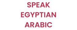 Speak Egyptian Arabic